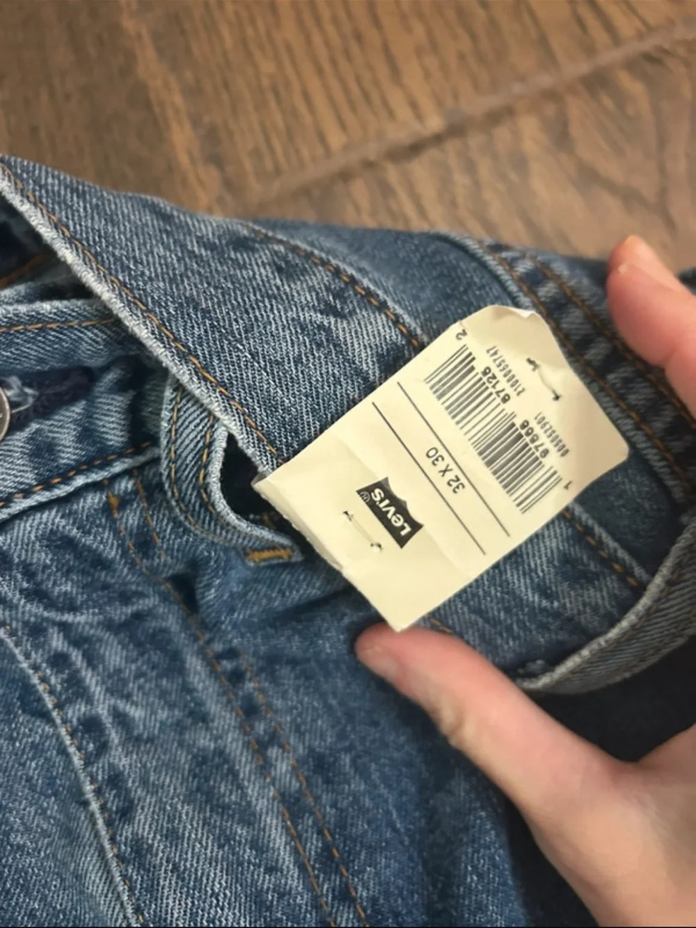Classic Men’s Blue Denim Jeans Levi’s